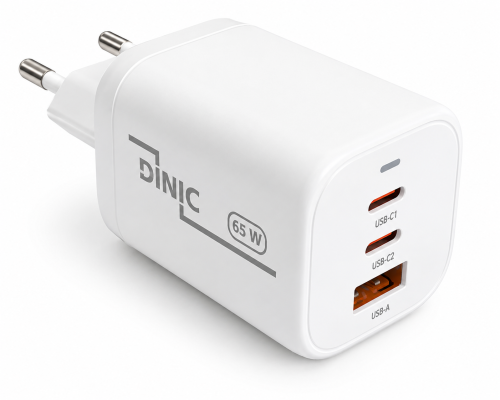 USB C/C/A Ladegerät/Netzteil 65W Schnellladegerät Power Delivery 3.0, PPS-Technologie